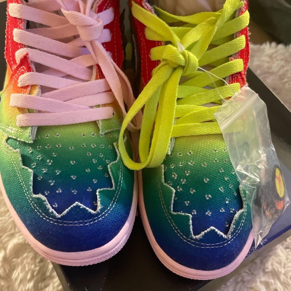 Nike J. Balvin x Air Jordan 1 Retro OG High 'Colores Y Vibras' DC3481-900 - 10.5 - Picture 6 of 14